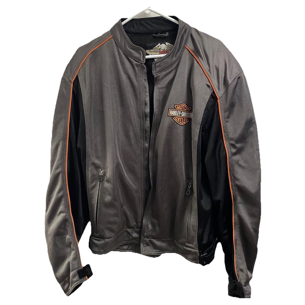 Harley-Davidson Men's Motorcycle Riding Jacket Removable  Shoulder&Elbow Pads XL